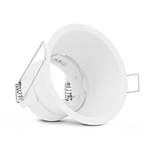 Blanc Alu - Ø 82 x 74mm Ø de perçage 75mm image