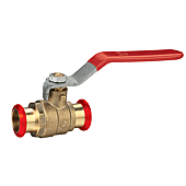 Vanne électrozinguée à sertir SERTIsteel Carbone - Empreinte M image