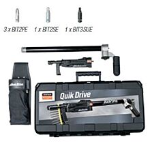 Kit extension comprenant l'outil QDPRO51, 1 rallonge, 1 étui et les embouts fournis image