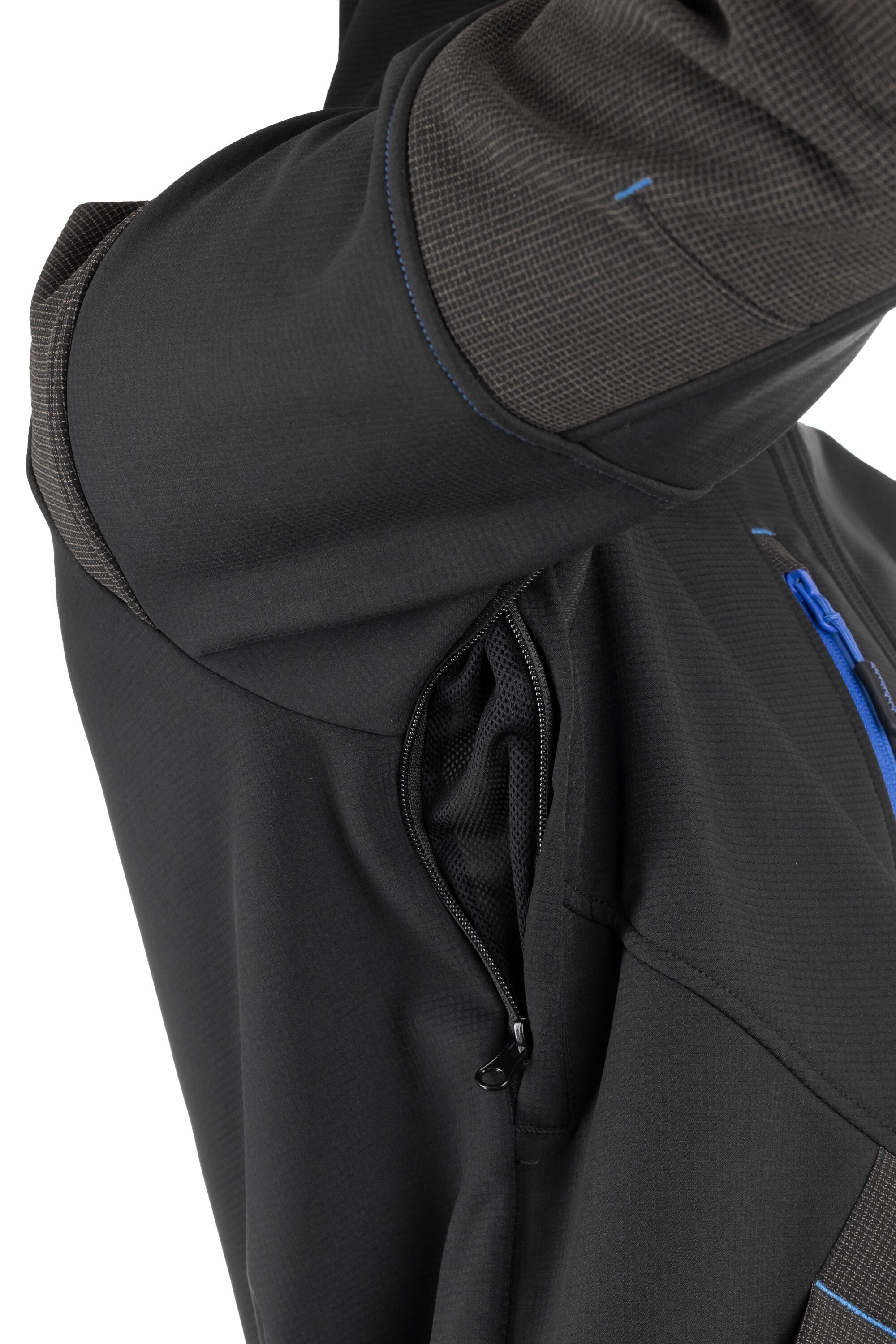 YUKI II Veste Softshell de travail Noir COVERGUARD MisterMateriaux