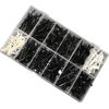 Assortiment de rivets plastiques, 235 pcs image 1