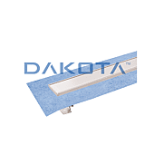 Caniveau de douche Dakua Duo Kit - avec grille en acier inox image