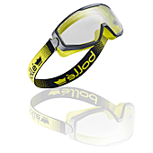 Lunettes-masque de protection PC/TPR SPECTRUM Incolore Platinium - Noir/Jaune image