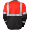 Sweat de travail à manches longues haute visibilité classe 1 ADDVIS - Rouge image 1