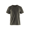 T-shirt de travail anti-UV anti-odeur 3323 - Vert armée image 0