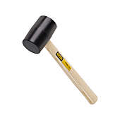 Maillet en bois à tête caoutchouc  image