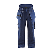 Pantalon de travail artisan doublé 1515 - Marine image
