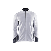 Veste de travail micropolaire 4895 - Blanc/Gris clair image
