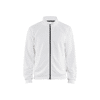 Sweat de travail zippé 3362 - Blanc/Gris foncé image 0