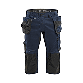 Pantacourt de travail stretch 2D 1754 - Marine image