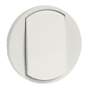 Enjoliveur large Céliane pour interrupteur Soft - Blanc image 0