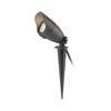 Projecteur piquet LED noir pour jardin PIVOINE image 0