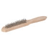 Brosse métallique - 4 rangs image 0