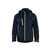 Veste de travail hardshell 4790 - Marine foncé/Jaune fluo image