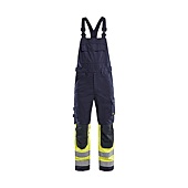 Salopette de travail multinormes inhérent 2888 - Marine/Jaune fluo image