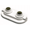 ROSACE DOUBLE POUR DIAM EXTERIEUR DE TUBE 14/16/17/20MM ET UN ENTRAXE DE 40MM image 0
