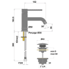 Mitigeur lavabo Cox bec long image 3