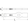 Clé à frapper coudée 24mm pour raccords d'étriers de frein image 6