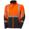 Veste de travail zippée haute visibilité ICU BRZ - Orange image 0