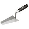 Truelle italienne ronde - lame acier - manche bois - 220 mm image 0