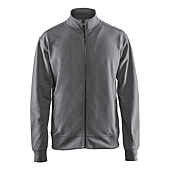 Sweat de travail zippé 3371 - Gris clair image