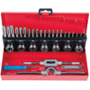 Coffret de jeux de tarauds et filières - 32 pcs image 0