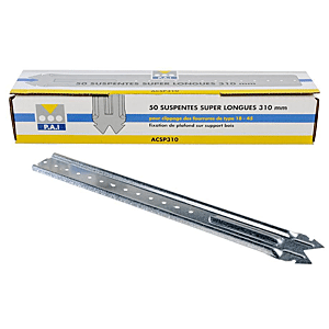 Suspente acier galvanisé pour fourrures type 18/45 image