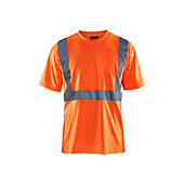 T-shirt de travail haute visibilité col V 3313 - Orange fluo image