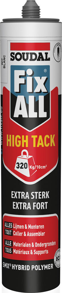 Mastic colle blanc - Fix ALL HIGH TACK 290ml