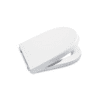 Abattant WC double Nexo - résine thermodur blanc - frein de chute image 0