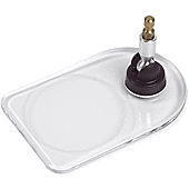 Miroir orientable à emmancher, 45 x 63 mm pour 550.1106 image