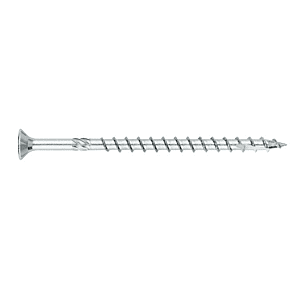 Vis à bois zinguée à haut rendement - Tête Fraisée - Filetage partiel - Epreinte Torx - Pointe anti-fendage image
