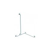 BARRE HTE RESISTANCE MAX 190 KG ANGLE A/BRAS VERTICAL GAINEE PVC LISSE GAINEE image