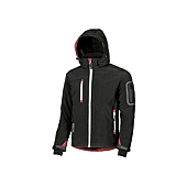 Veste de travail SoftShell respirante et déperlante METROPOLIS Noir image
