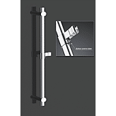 Ensemble barre de douche Ovalie 1 jet image